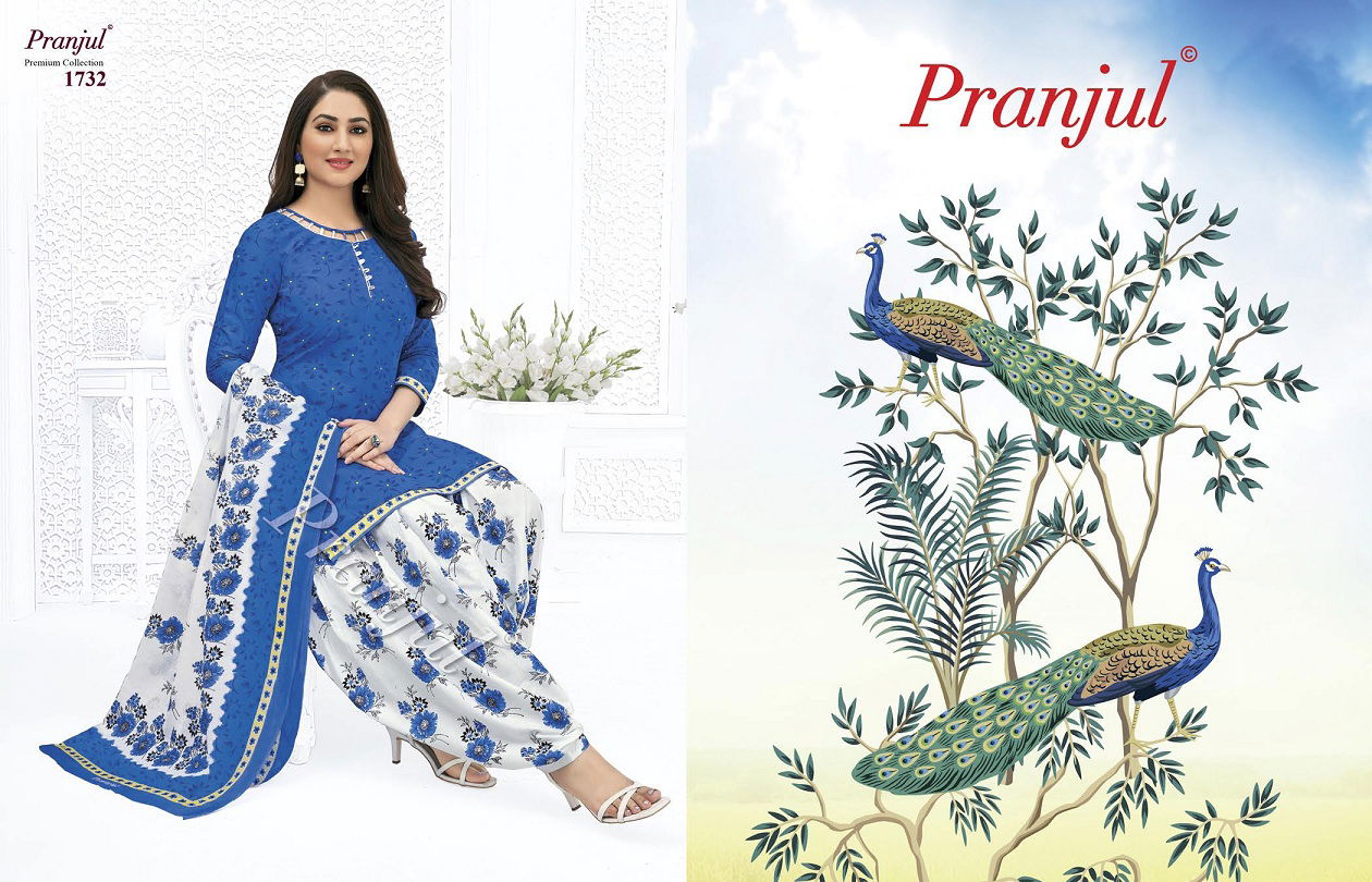 Pranjul Priyanka 17 Cotton Casual Daily Wear Printed Cotton Dress Material Collection